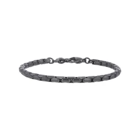 Benicio Stainless Steel Box Chain Bracelet