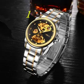 BOSCK - 647, waterproof men's mechanical movement watches, automatic calendar leisure wrist watch, 2017 luxury fashion watches