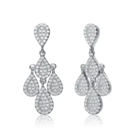 Cannes Bardot Chandelier Earrings