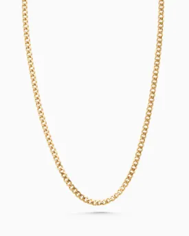 Chunky Curb Necklace | Gold