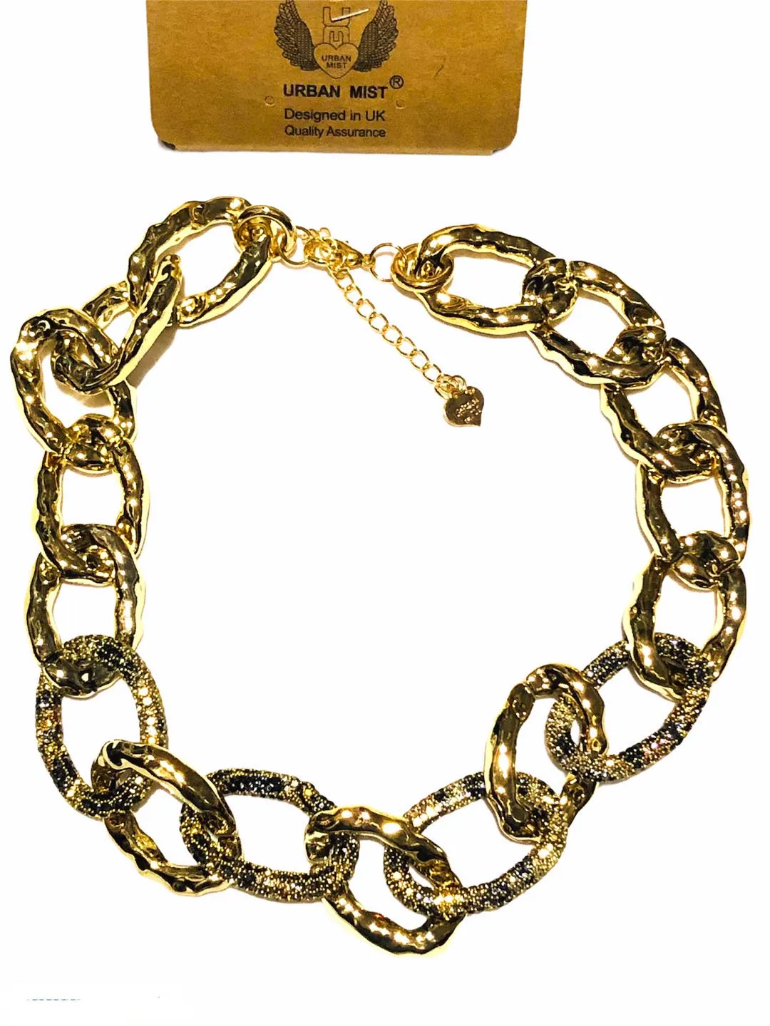 Chunky sparkly Animal Print chain