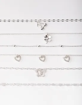 Clover Charm Choker 6-Pack