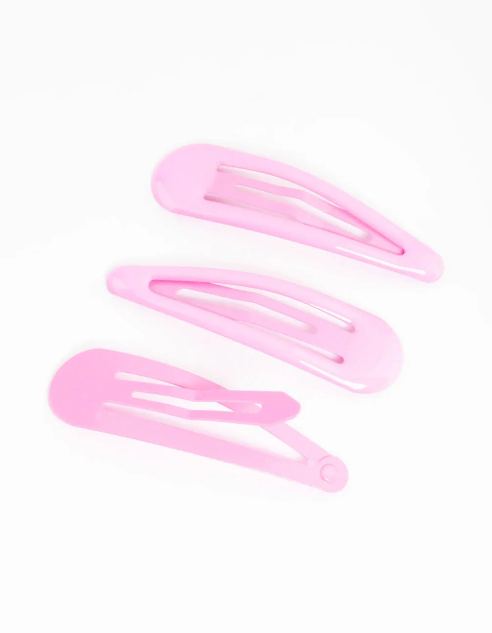 Coated Pink Bubble Snap Clip Pack