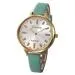 Genvivia brand quartz watch Women multi candy color PU Leather belt Wrist Watch unique pattern clock relogios femininos #A8