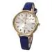 Genvivia brand quartz watch Women multi candy color PU Leather belt Wrist Watch unique pattern clock relogios femininos #A8