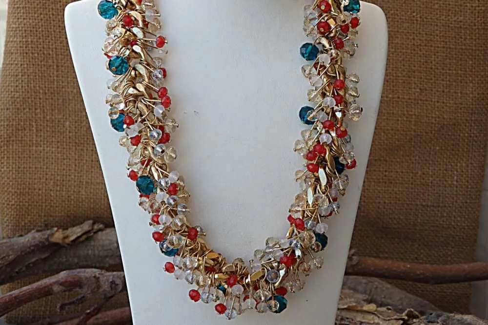 Glass Beaded Necklace