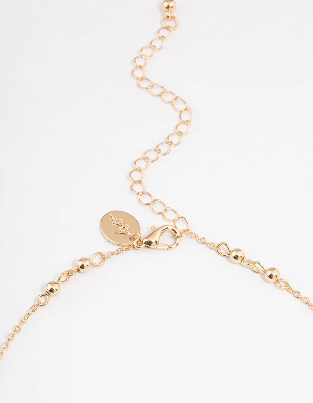 Gold Ball Chain Choker