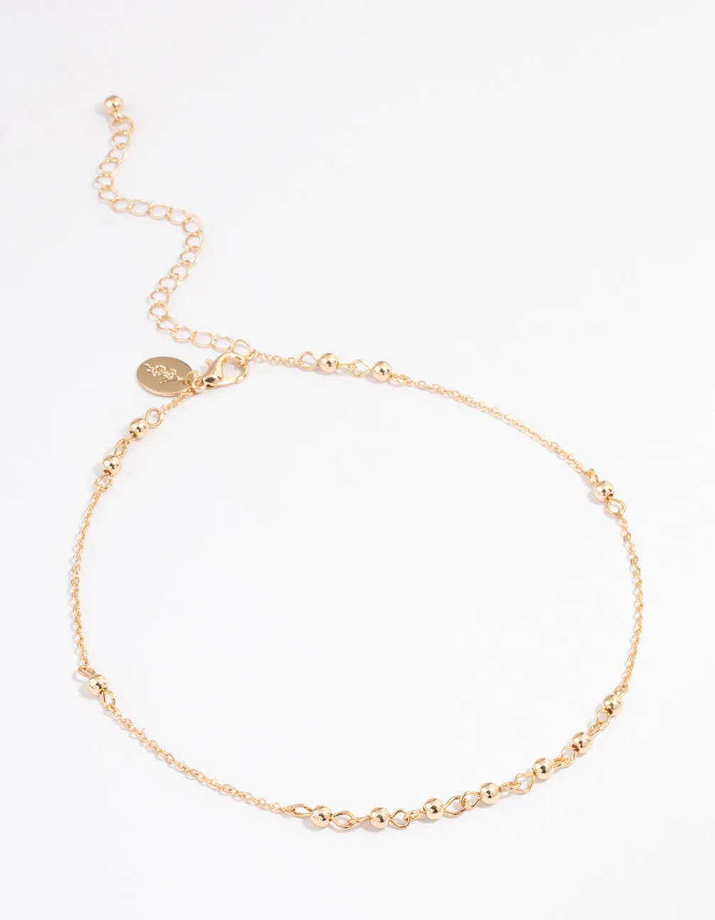 Gold Ball Chain Choker