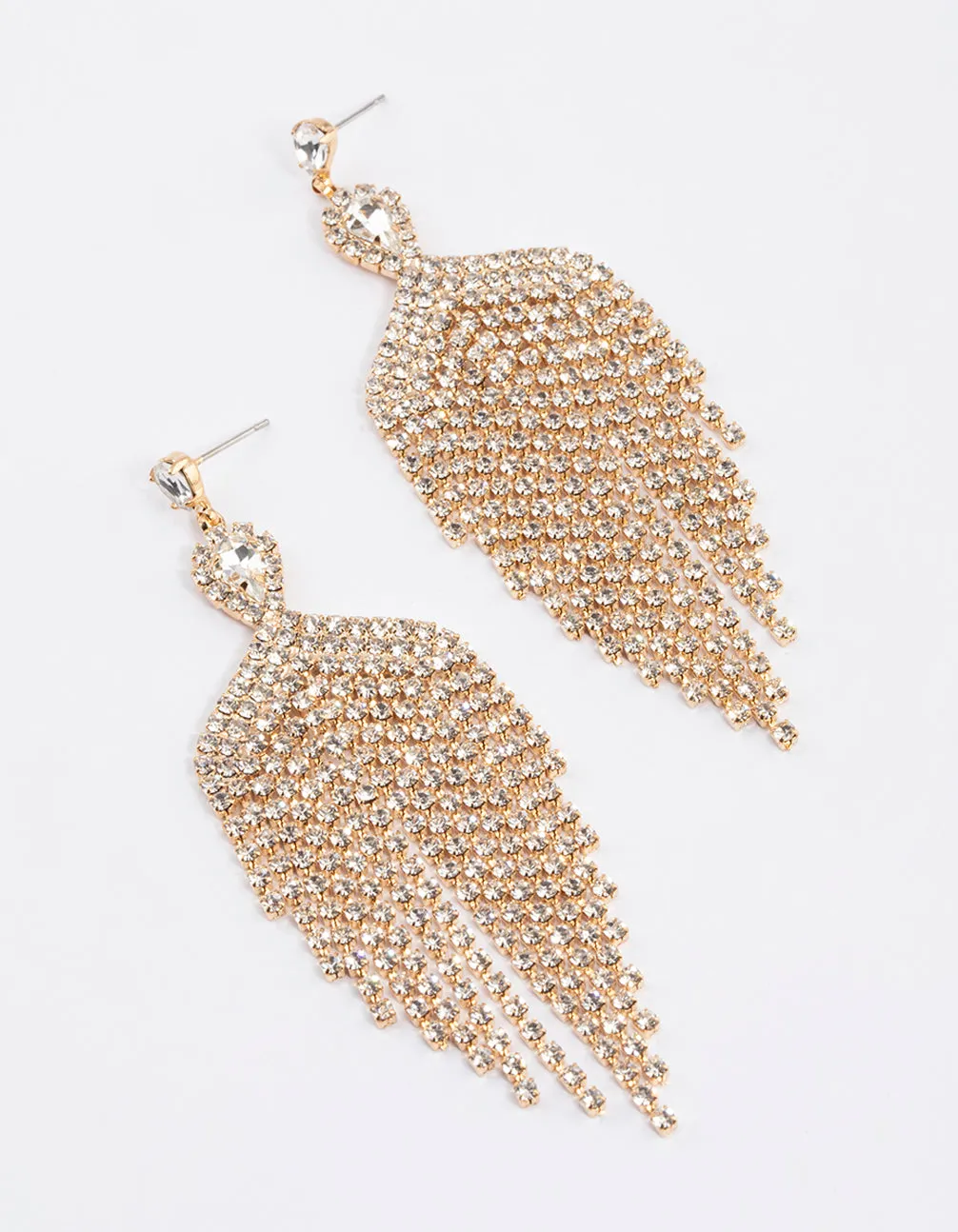 Gold Chandelier Drop Earrings