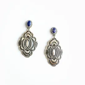 Lapis Cocho Earring