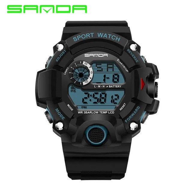 Man hot sport Diver watches luxury Men's military Watch Electronic Waterproof Outdoor S SHOCK Sports Casual Watches Rubber clock