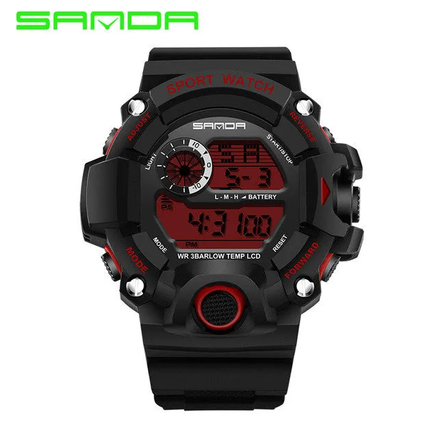 Man hot sport Diver watches luxury Men's military Watch Electronic Waterproof Outdoor S SHOCK Sports Casual Watches Rubber clock