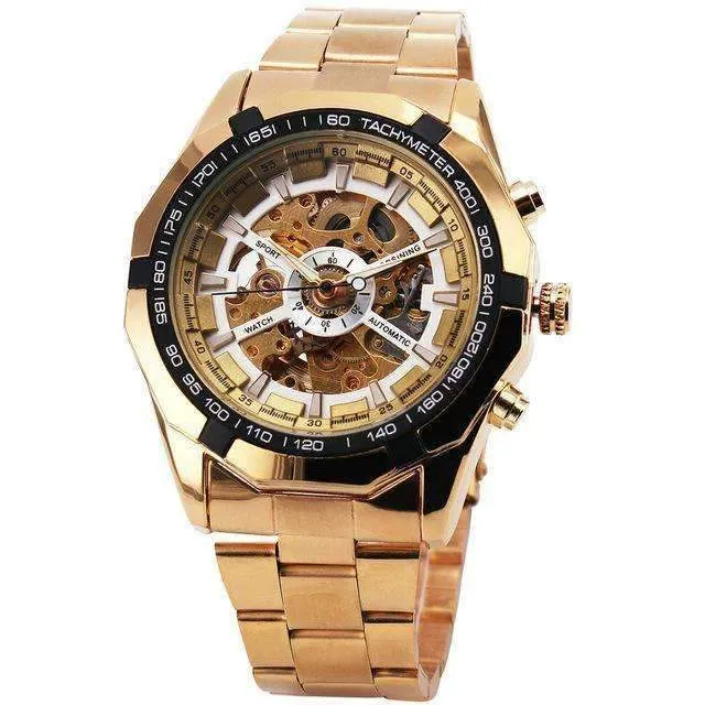 Men's Vitro Skeleton Watch