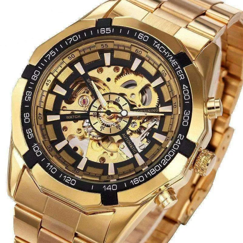 Men's Vitro Skeleton Watch