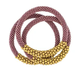 ***NEW***<br> Statement Roll-On® Bracelets <br>  Golden Division Mulberry