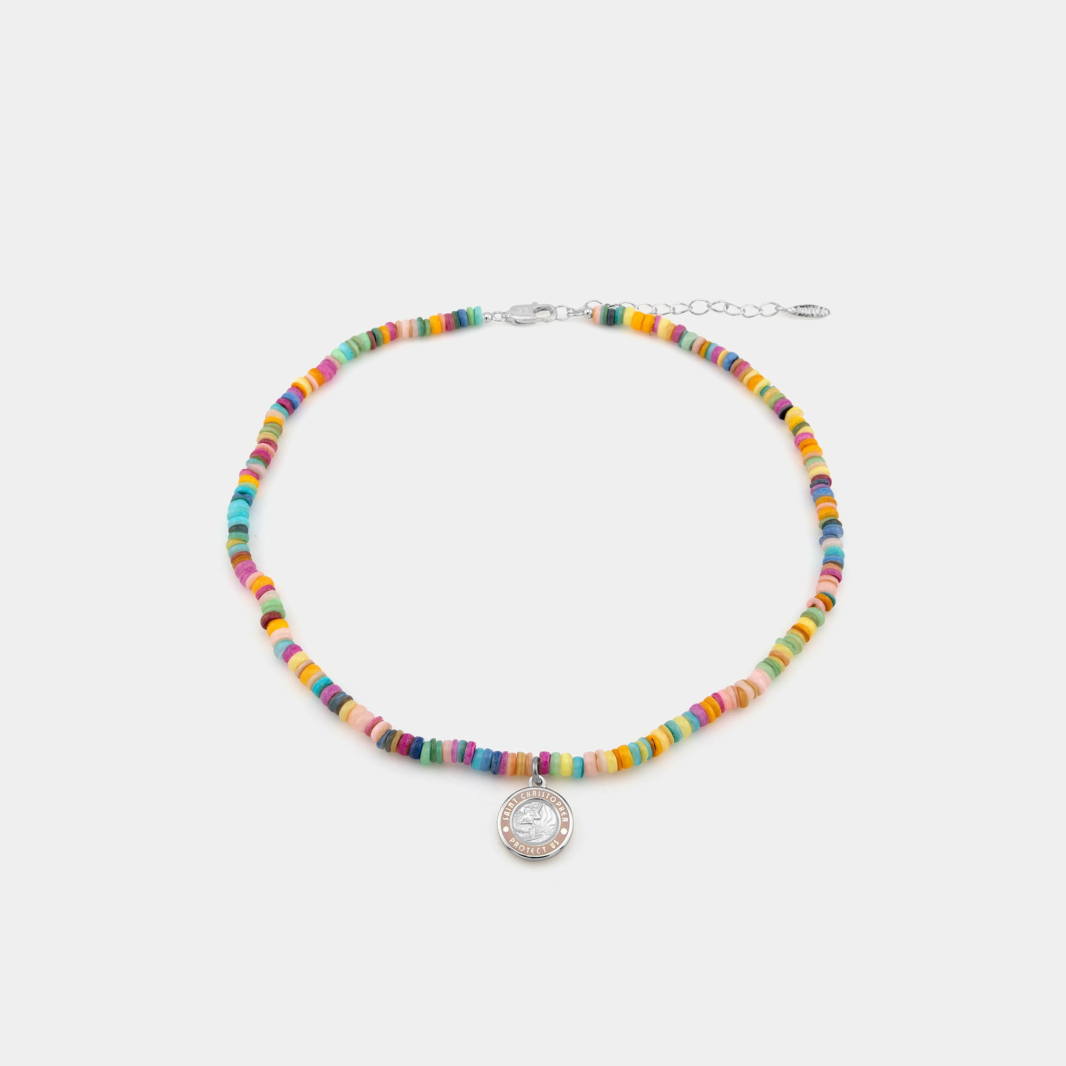 Pastel Sunsets Beaded Choker