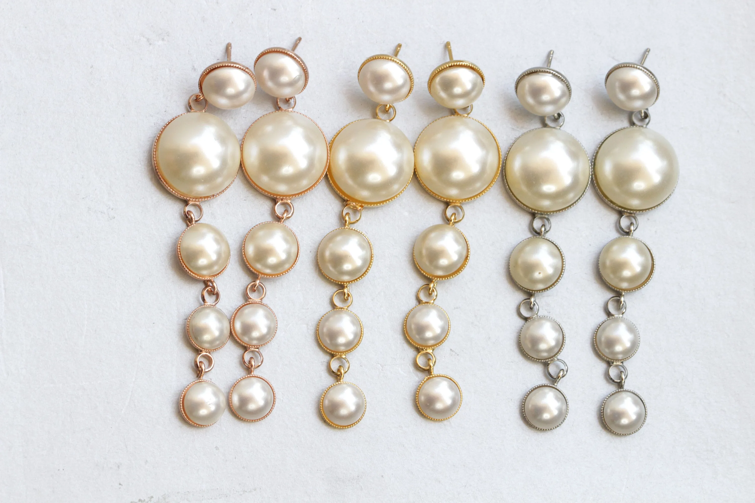 PEARL LONG EARRINGS