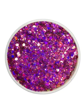 Plum Crazy chunky glitter mix