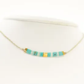 SAND DUNES TILE NECKLACE