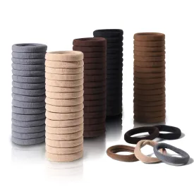 Thick Seamless Hair Ties | 100 pcs