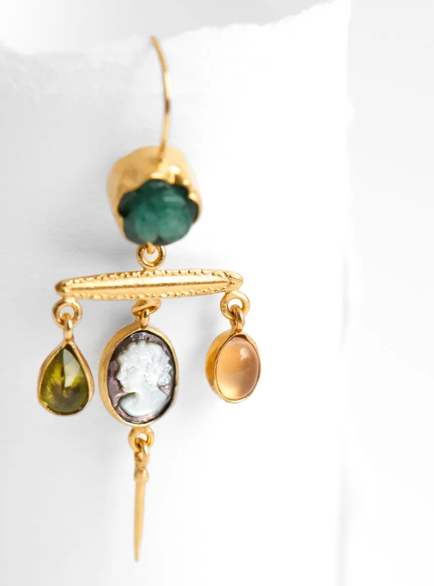 Victorian Pin Drop Earrings