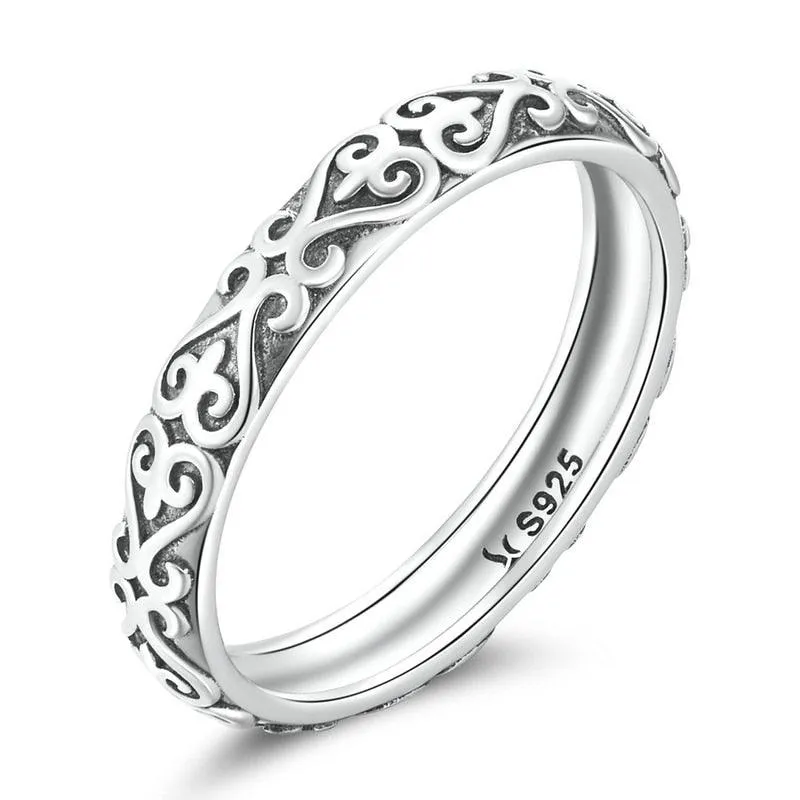 'Vintage Vines' Sterling Silver Ring