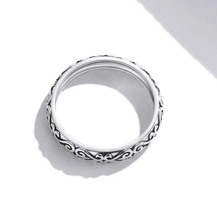 'Vintage Vines' Sterling Silver Ring